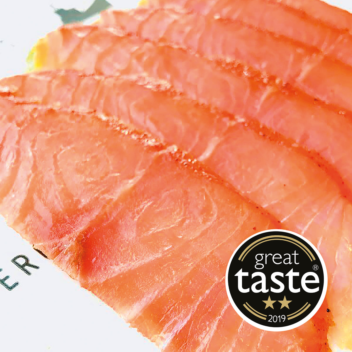 100g Oak Smoked Salmon, sliced image 1